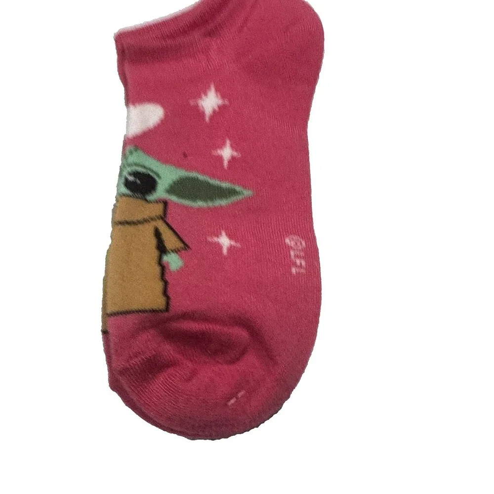3‎ pairs star wars mandalorian womens no show ankle socks show size 4-10